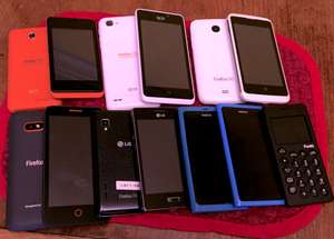 An array of alternative smartphones